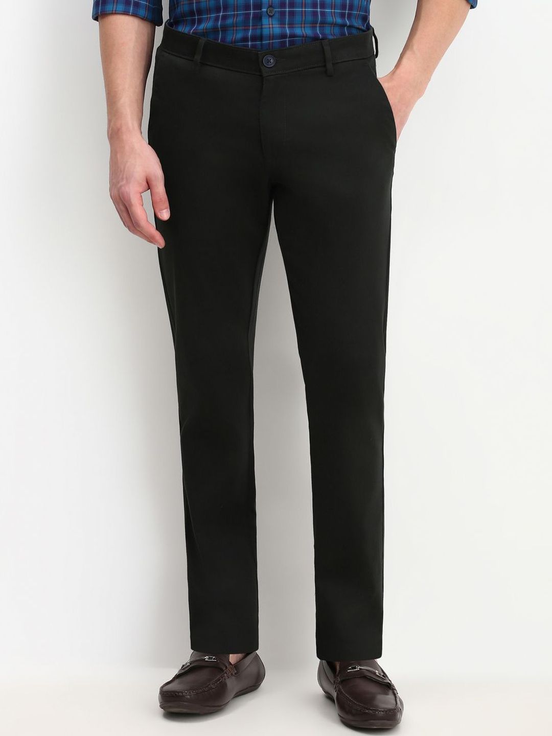 Allen Solly Men Slim Fit Casual Trousers