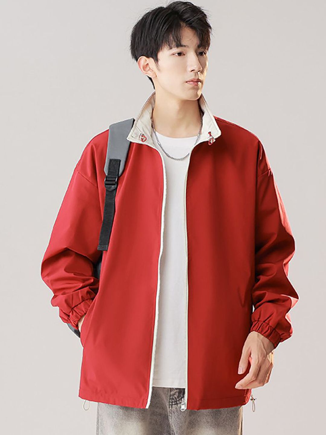 StyleCast x Revolte Men Lightweight Open Front Jacket