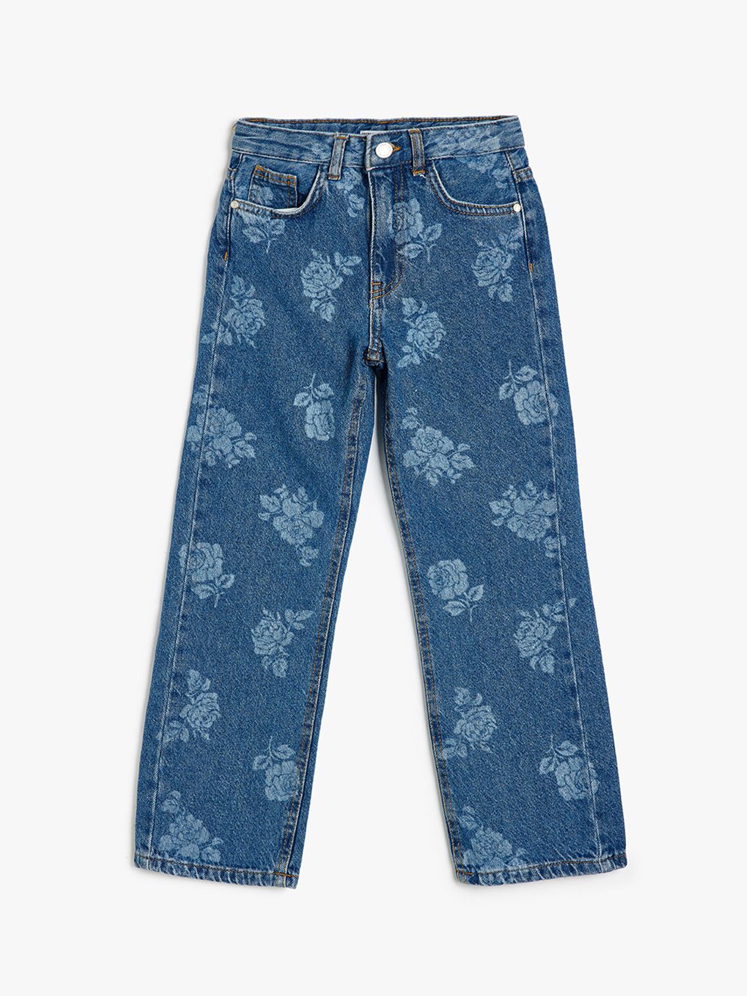 Koton Boys Printed Regular Fit Mid-Rise Jeans