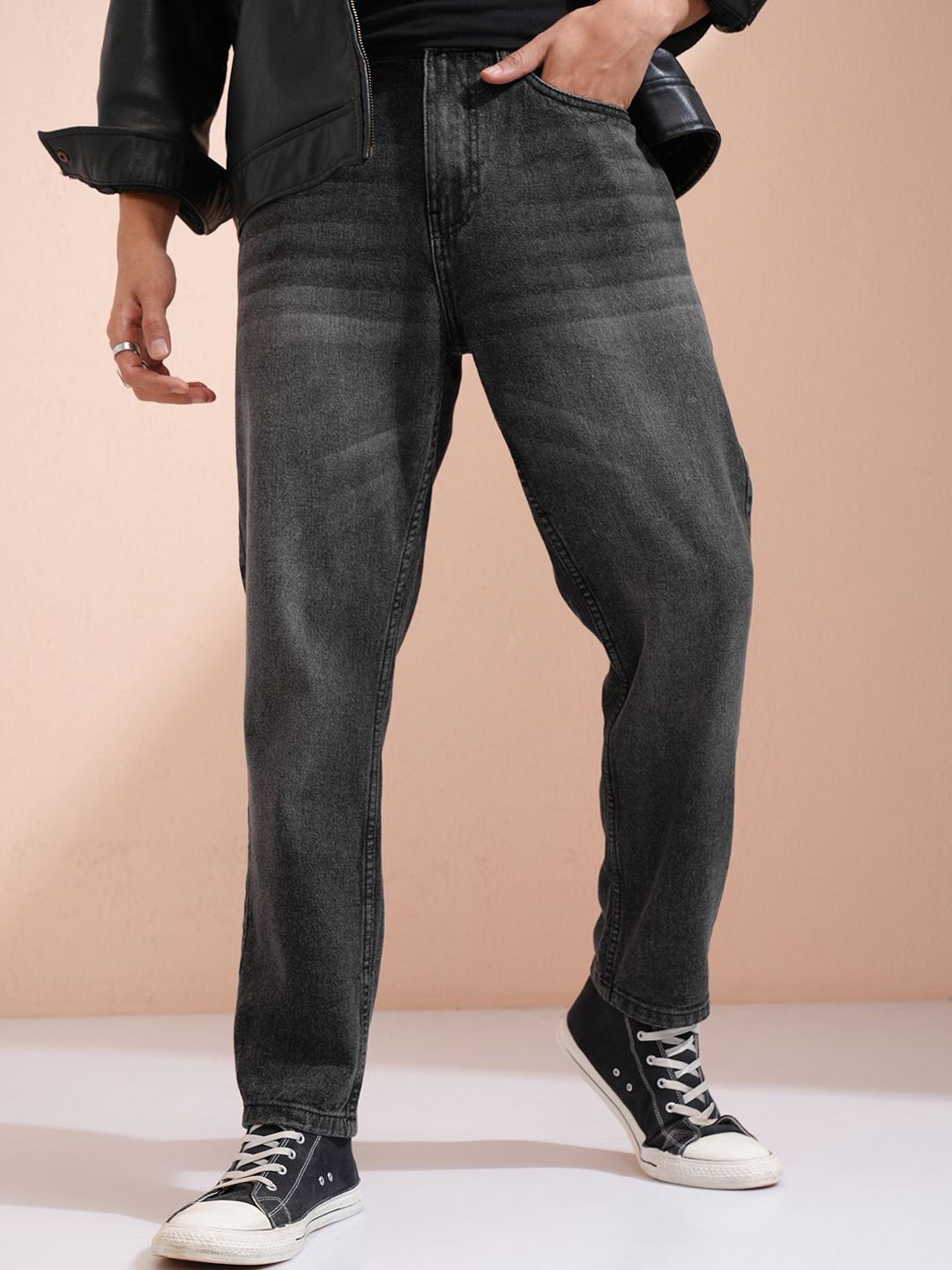 Men Mid-Rise Light Fade Jeans HIGHLANDER Men Mid-Rise Light Fade Jeans