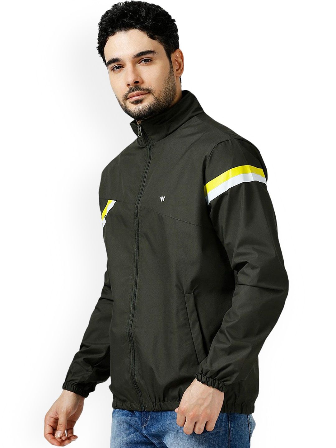 高校選抜ジャンパージャケット Buy Zeel Men Windcheater Longline Open Front Jacket with