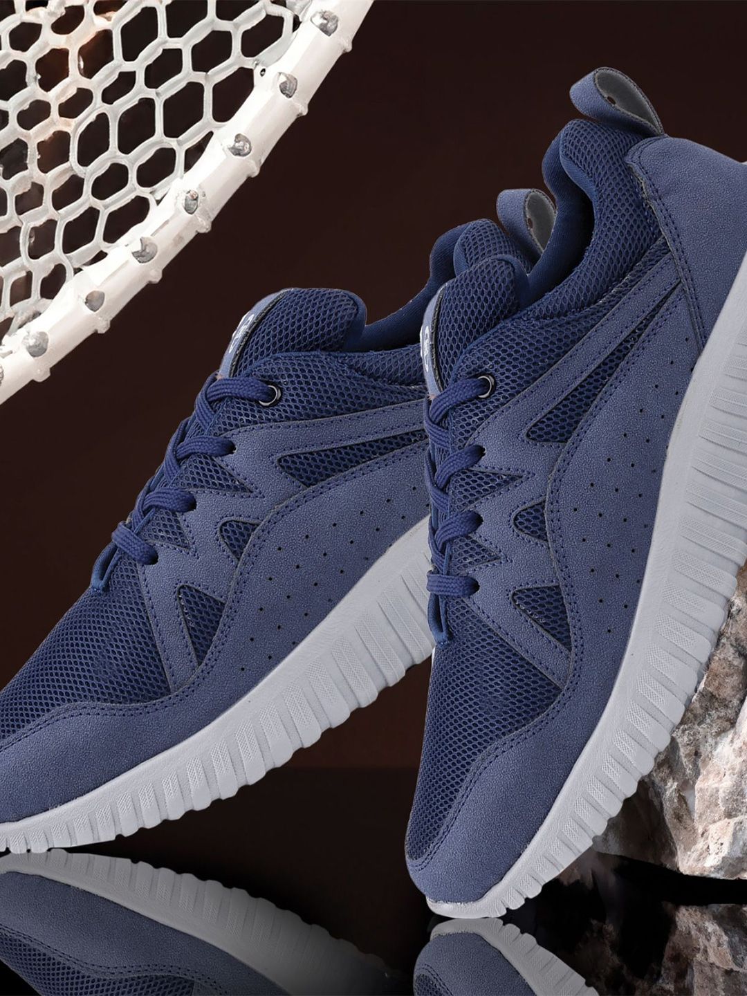 Bxxy Men Suede Running Non-Marking Shoes