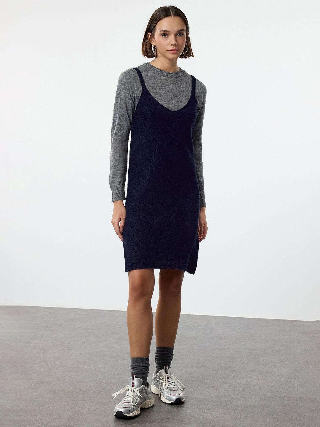 Trendyol Colourblocked T-shirt Dress