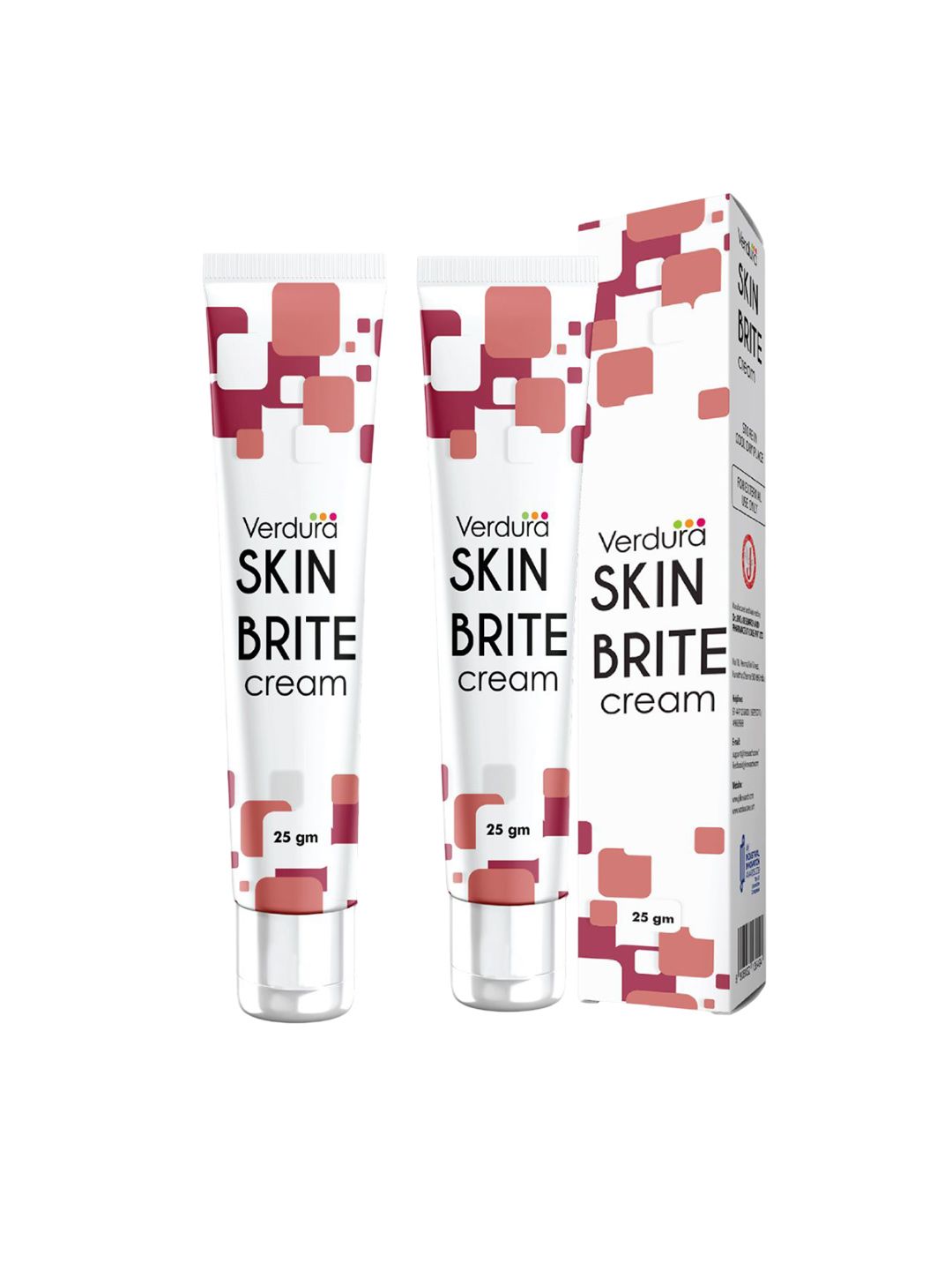 Buy DR.JRKs Set Of 2 Verdura Skin Brite Cream - 25 g Each - Day