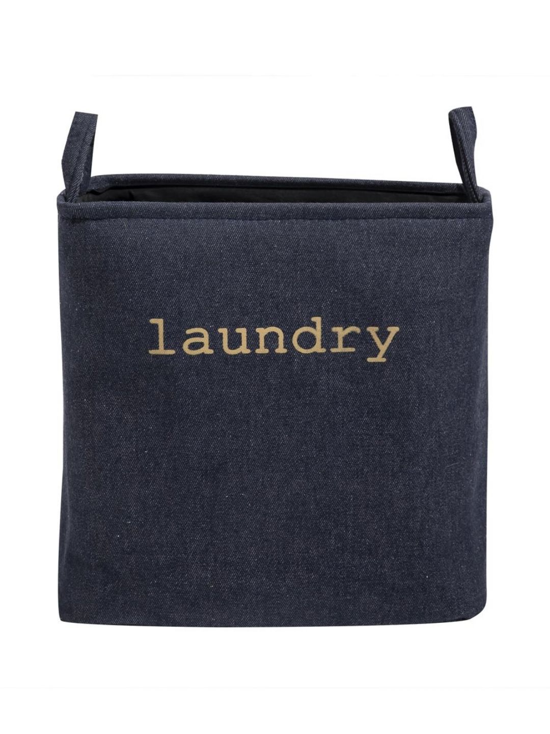HOKIPO Blue Printed Laundry Bag