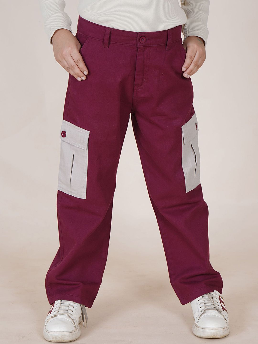 KiddoPanti Boys Cargos Trousers