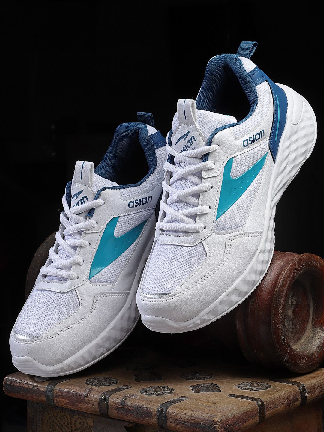 ASIAN Men Mesh Running Non-Marking Shoes