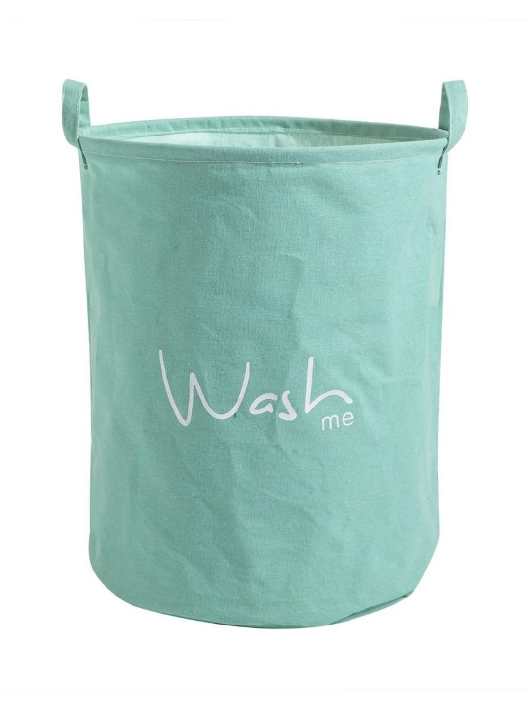 HOKIPO Green Printed Foldable Laundry Bag
