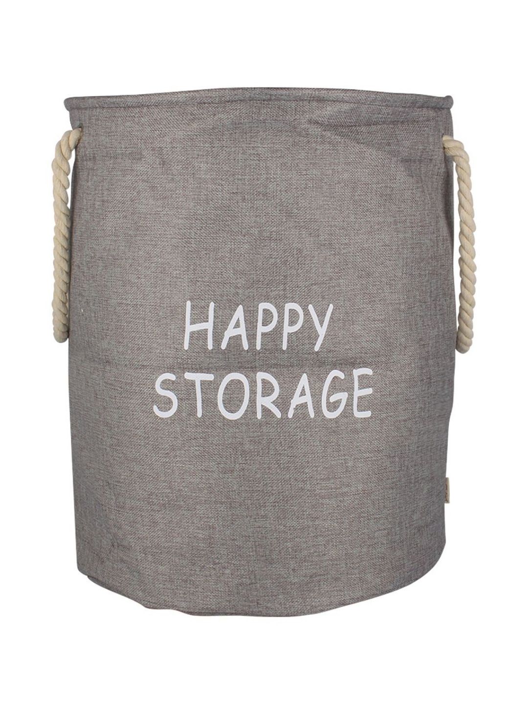 HOKIPO Grey & White Printed Foldable Laundry Bags
