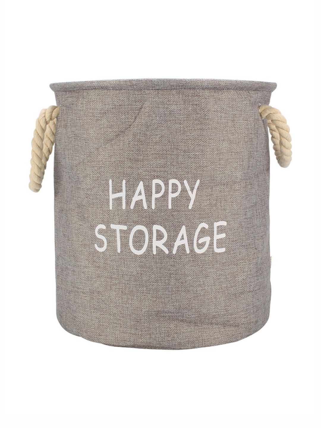 HOKIPO Grey Printed Foldable Laundry Bag	- 41 L