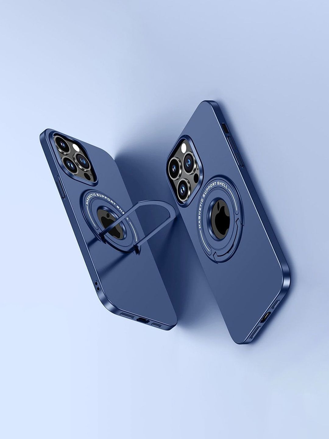 Luxury Kase Solid Printed iPhone 14 Pro Max Back Case Mobile Accessories