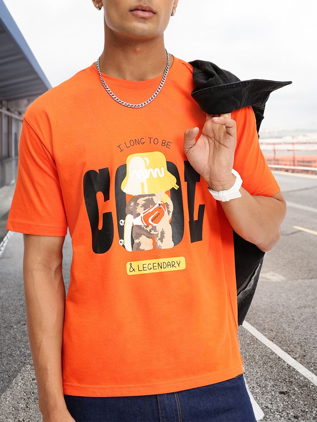 Kook N Keech Graphic Printed Regular T-shirt deal from myntra