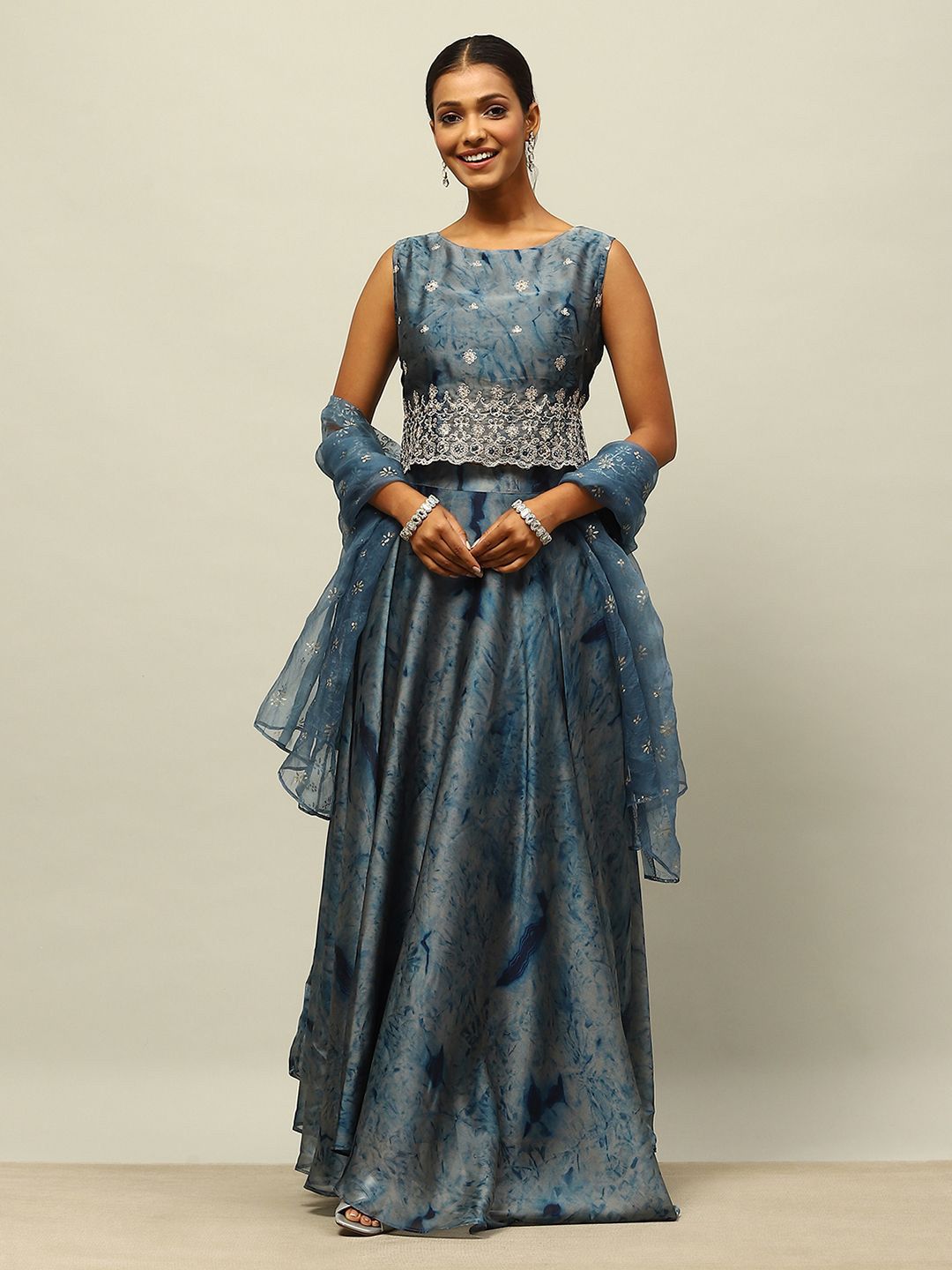 Rangriti Printed Ready to Wear Lehenga &