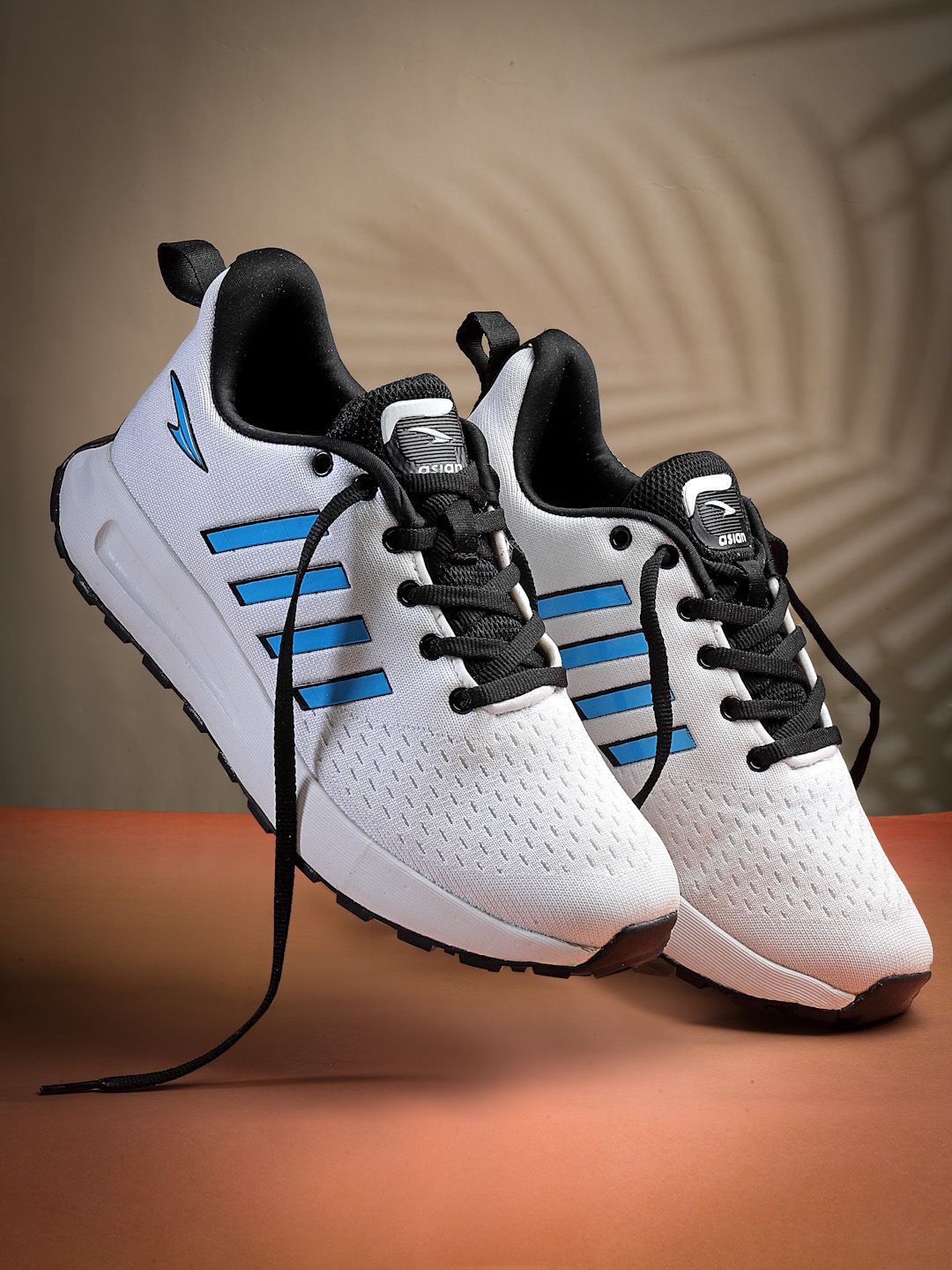 ASIAN Men Mesh Running Non-Marking Lace-Ups Shoes