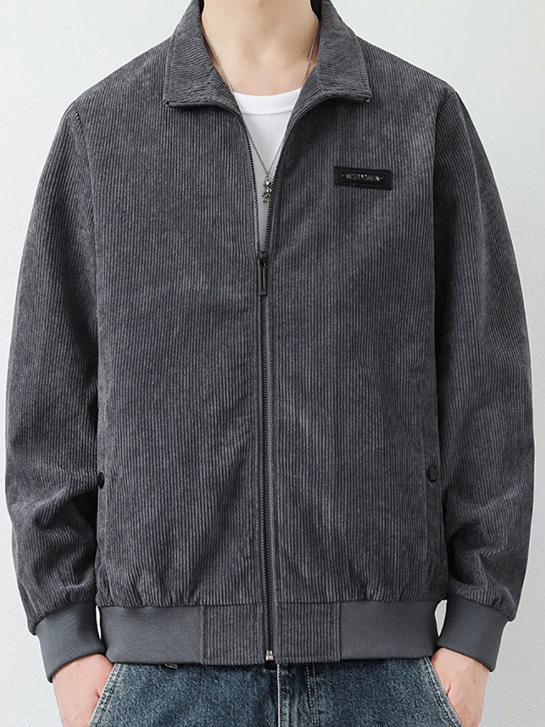 StyleCast x Revolte Men Lightweight Open Front Jacket