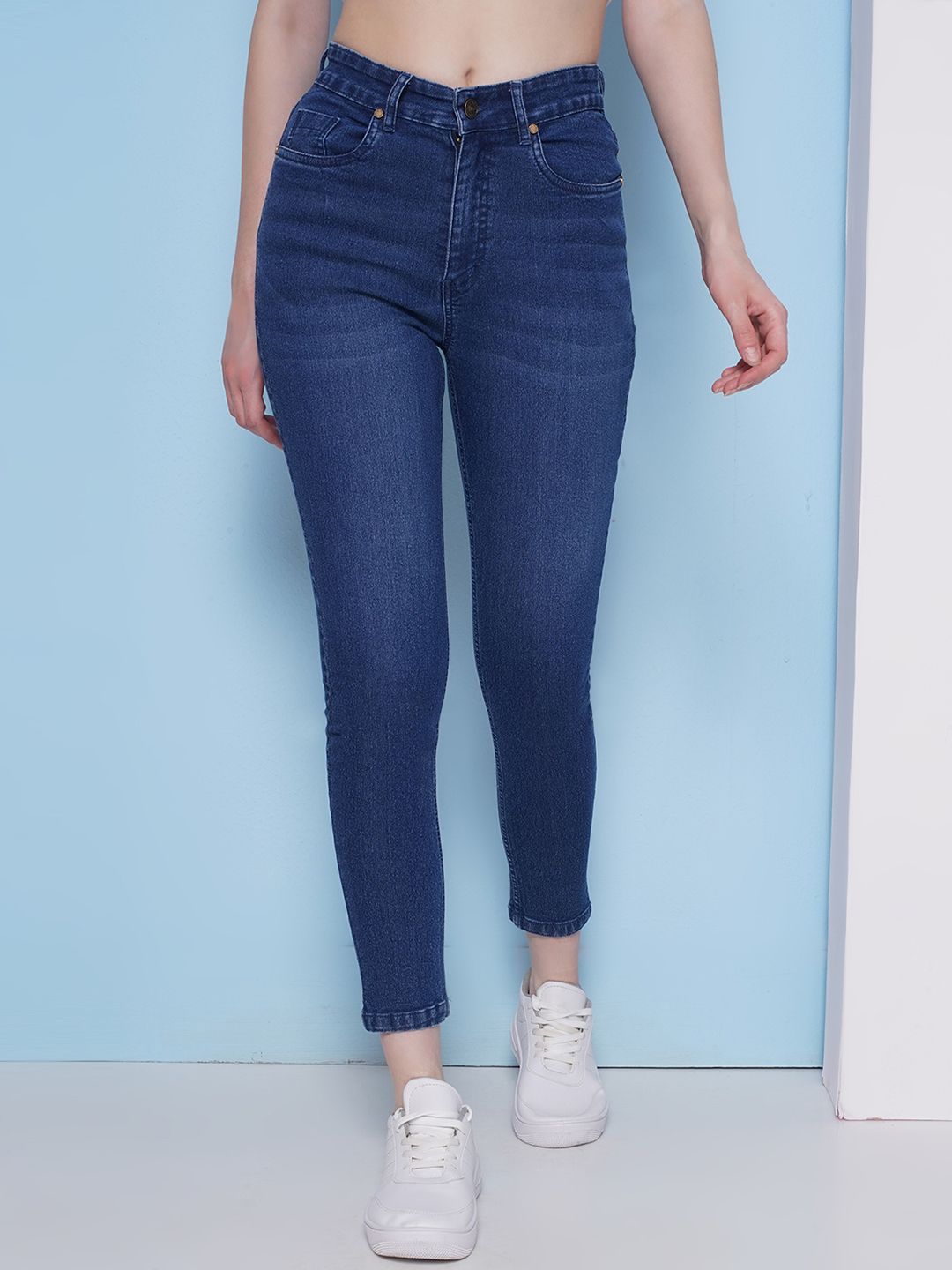 PUELLA Women Slim Fit High-Rise Stretchable Jeans