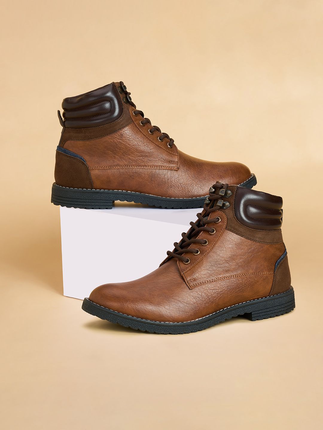 BYFORD by Pantaloons Men Colourblocked PU Sneakers