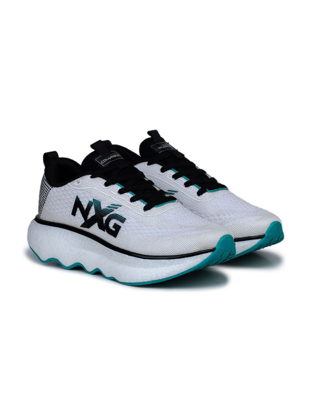Columbus Men Lace-Ups Memory Foam Running Non-Marking Shoes