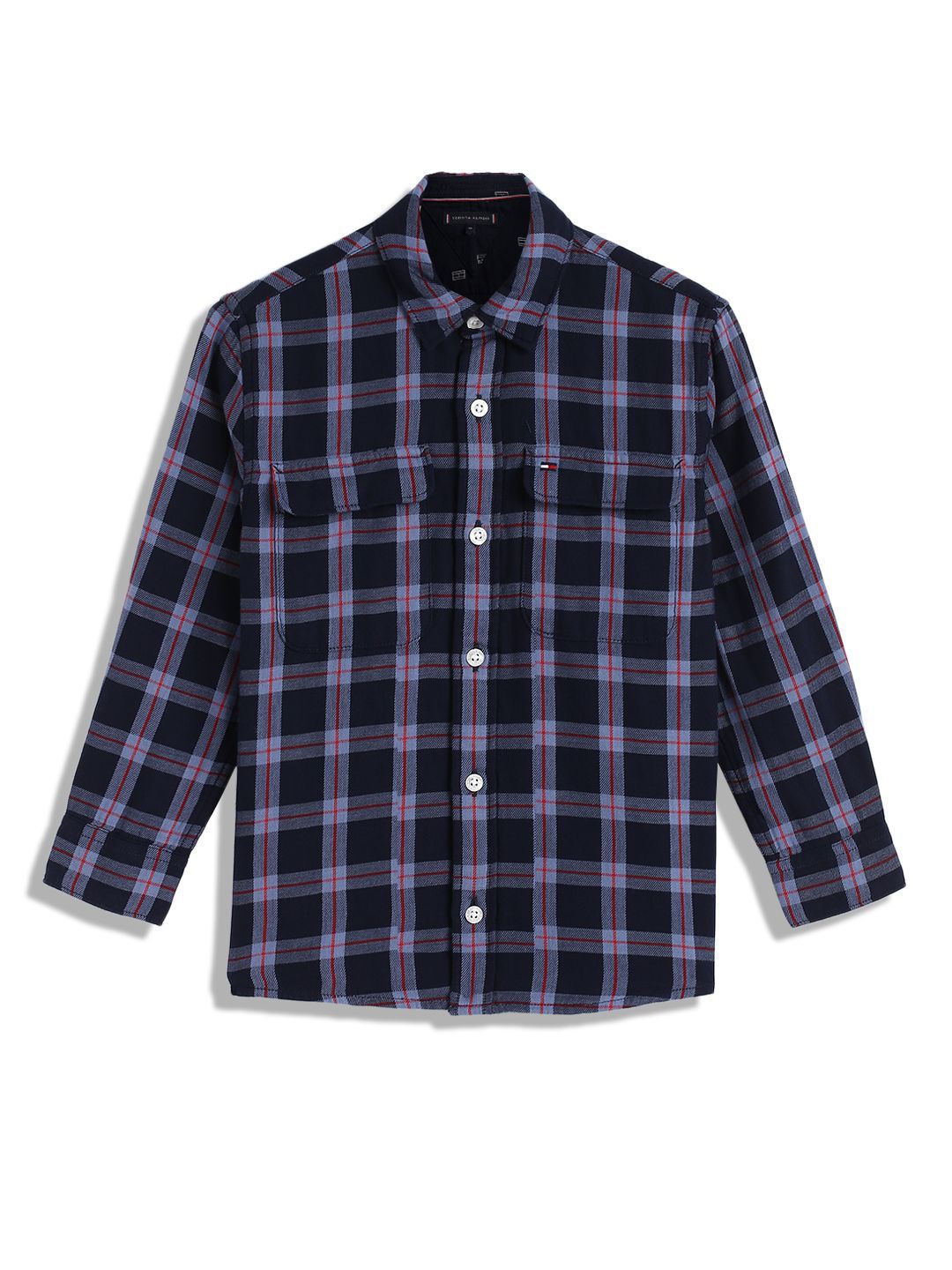 Tommy Hilfiger Tommy Hilfiger Boys Opaque Checked Casual Shirt