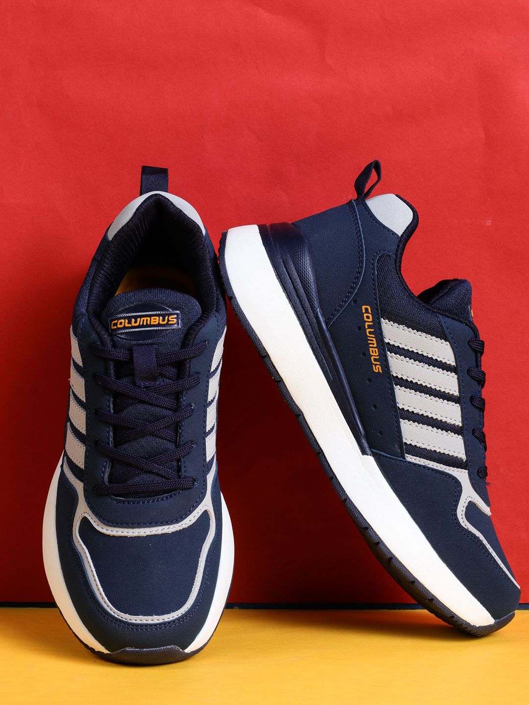 Columbus Men Mesh Running Non-Marking Shoes