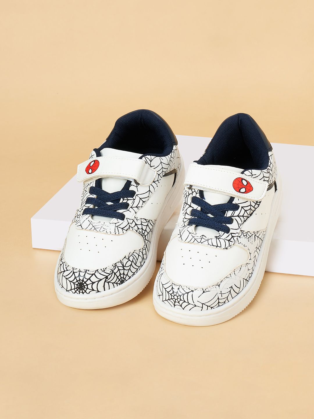 Pantaloons Junior Boys Printed PU Sneakers