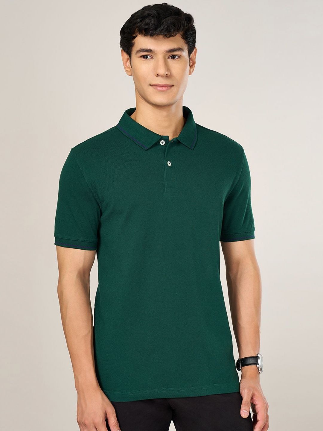 BYFORD by Pantaloons Men Pockets Slim Fit T-shirt