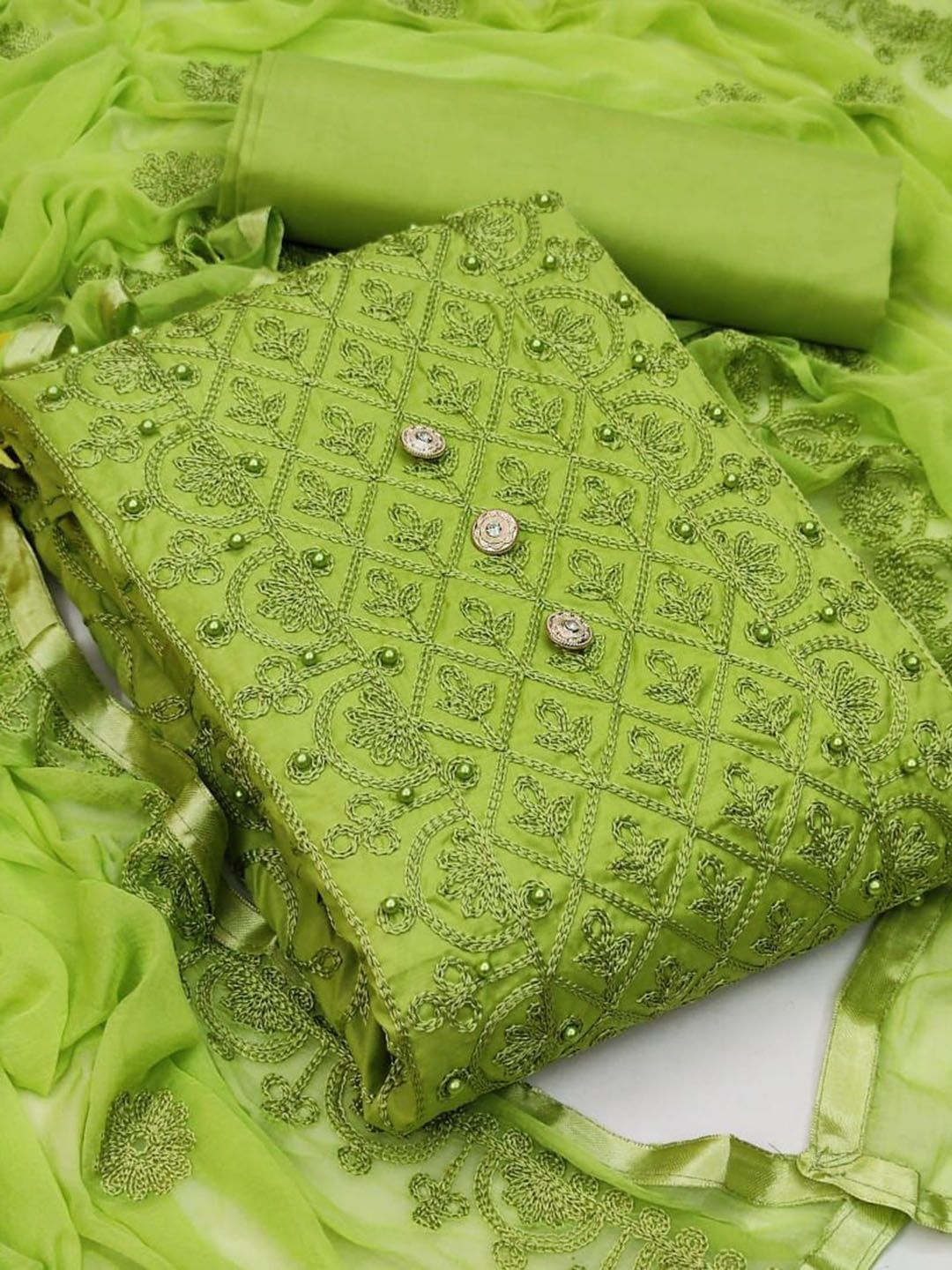 Suha Unstitched Dress Material