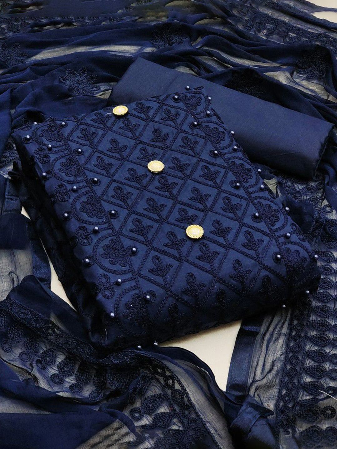 Suha Unstitched Dress Material
