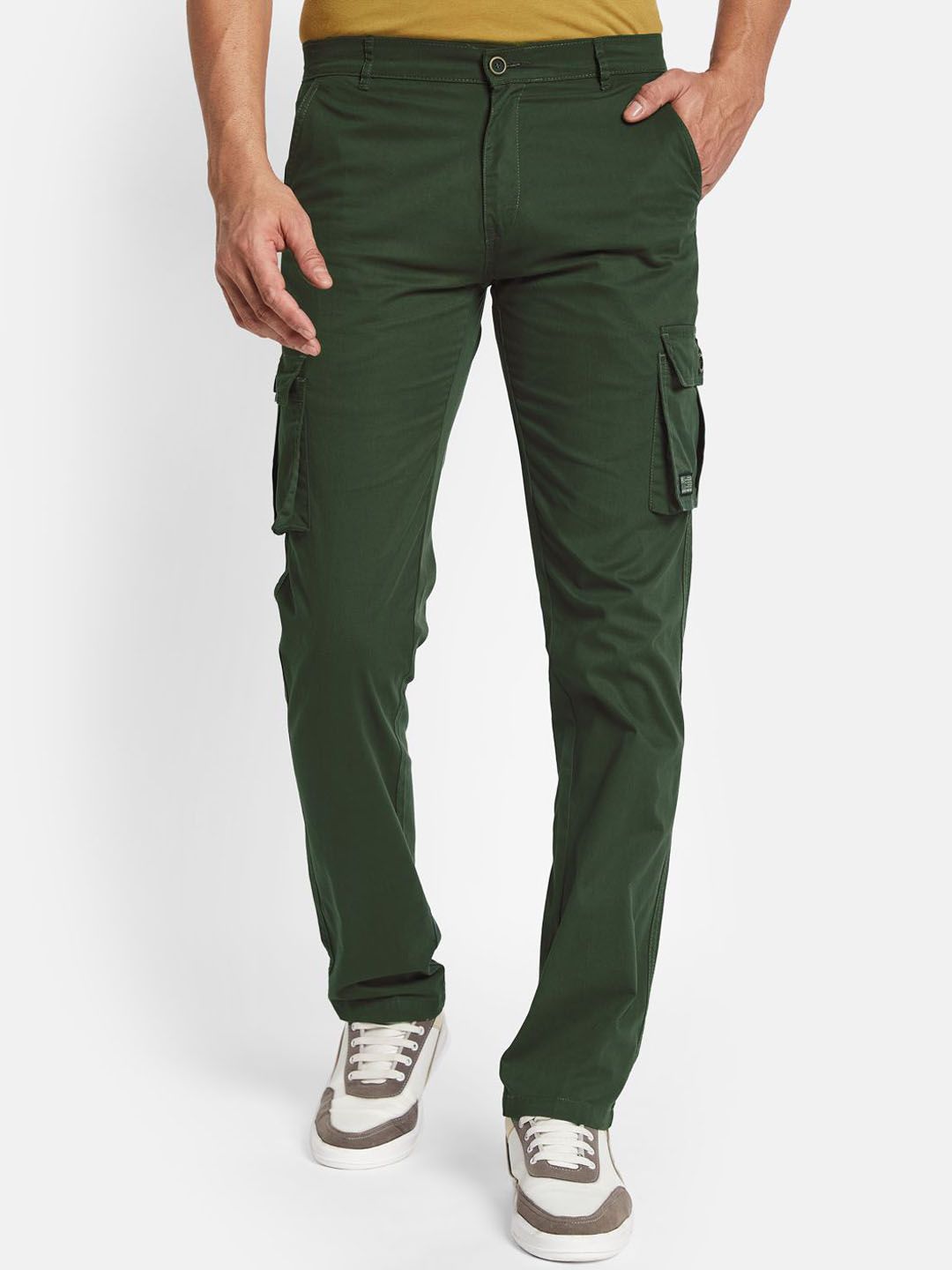 Octave Men Regular Fit Cotton Chinos