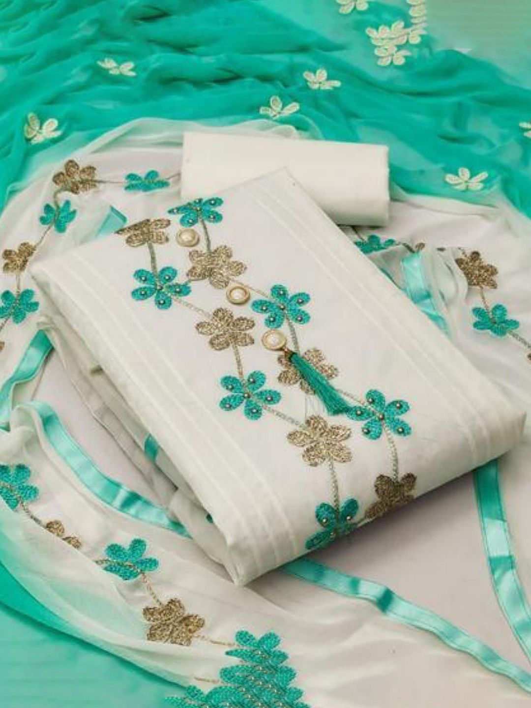 Suha Unstitched Dress Material