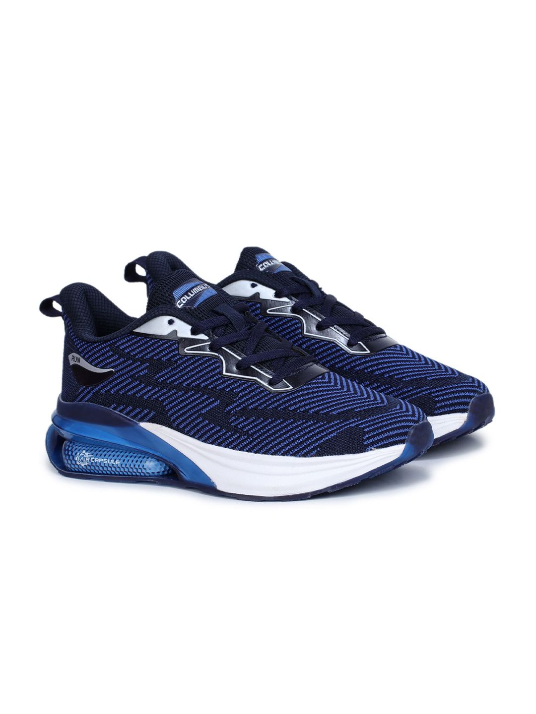 Columbus Men Lace-Up Running Non-Marking Shoes