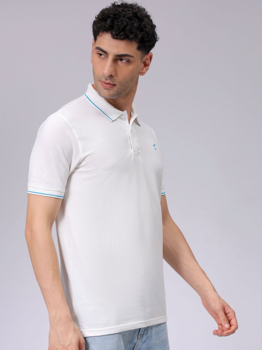 The Indian Garage Co Men Polo Collar Pockets T-shirt