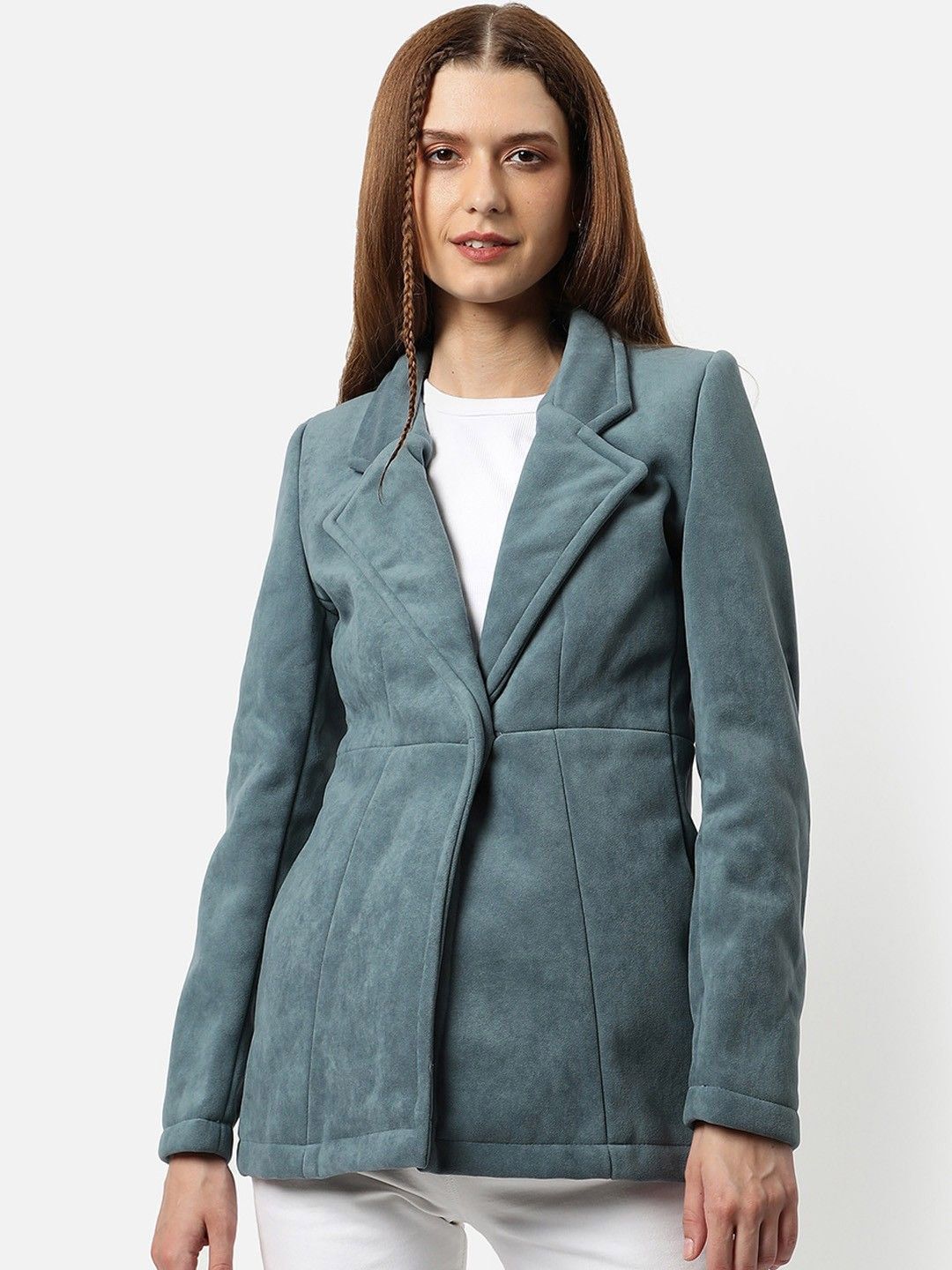 PINACOLADA Structured Single-Breasted Blazer