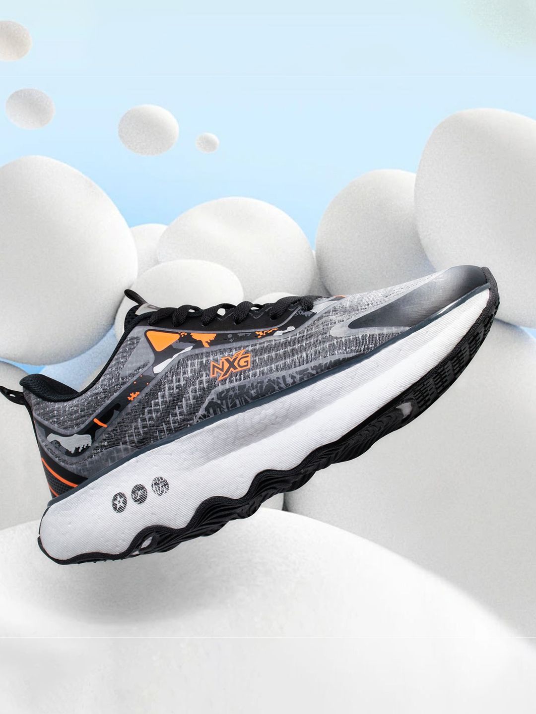 Columbus Men Mesh Running Non-Marking Shoes
