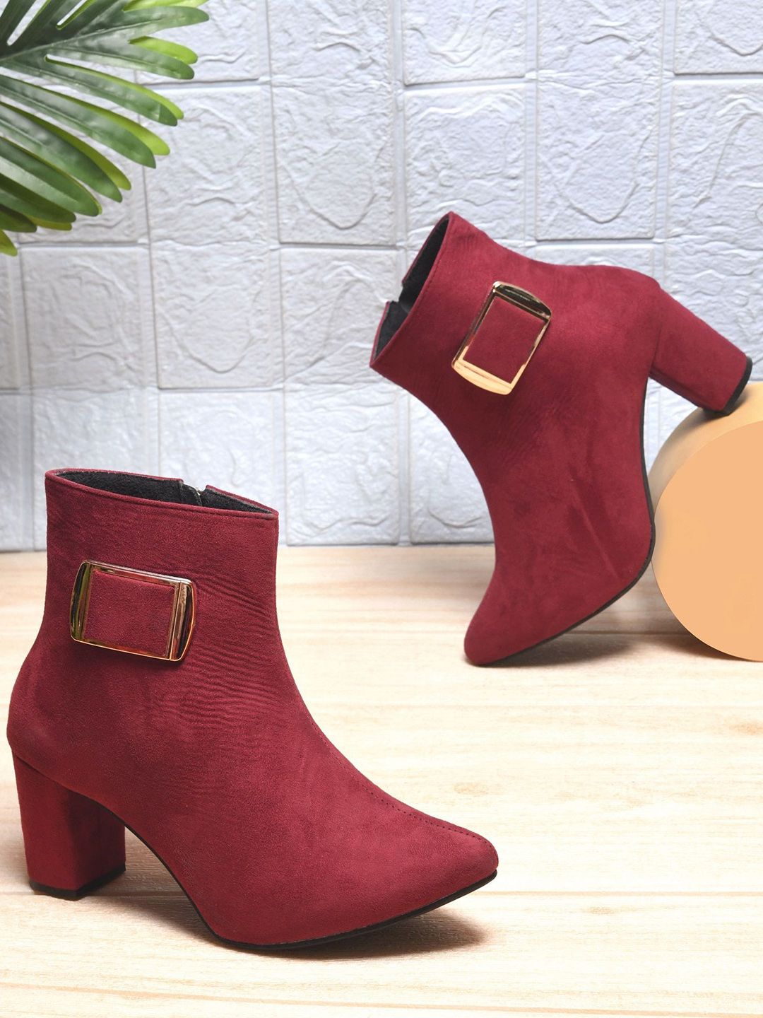 Try Me Women Block-Heeled Regular Boots