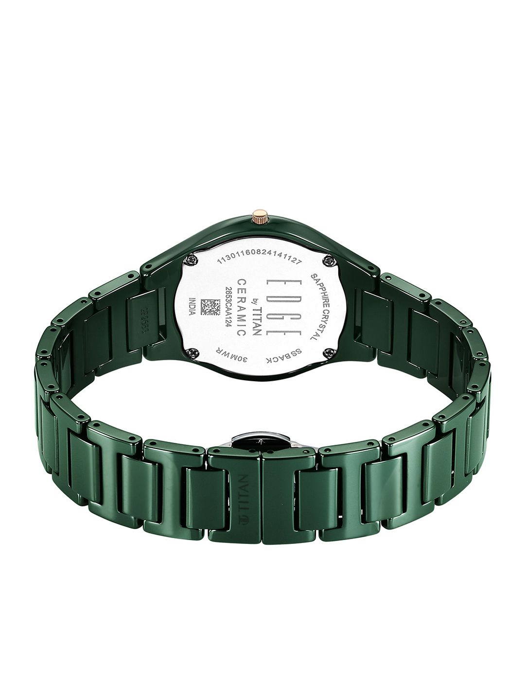 Dial & Ceramic Bracelet Style Straps Analogue Watch 2653KC12