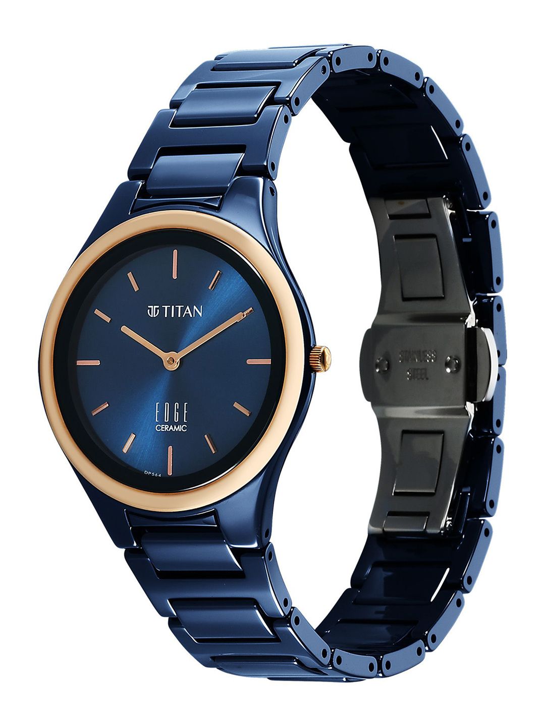 Dial & Ceramic Bracelet Style Straps Analogue Watch 2653KC11