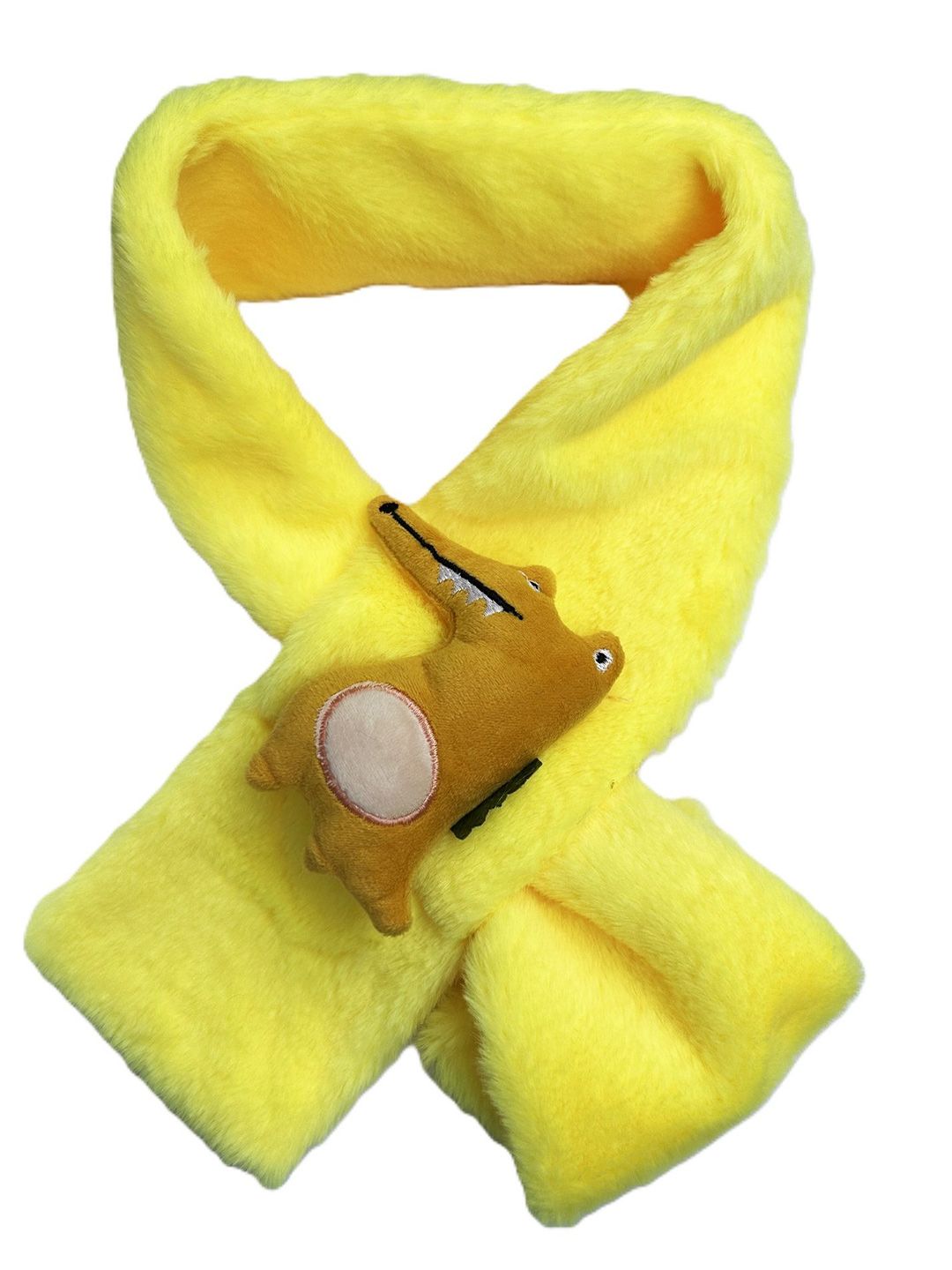 Alexvyan Unisex Yellow Woolen Soft & Warm Winter Neck Scarf