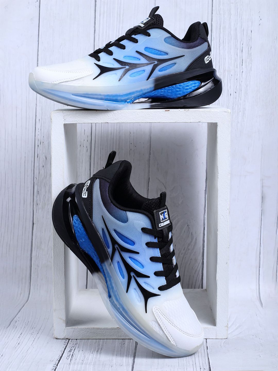 Columbus Men Mesh Running Non-Marking Sports Shoes