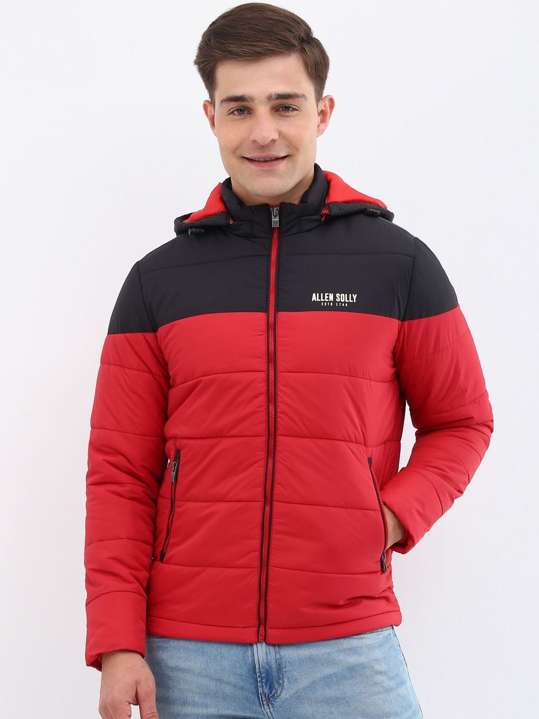 Allen Solly Men Colourblocked Padded Jacket