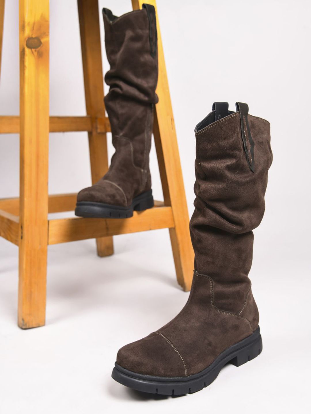 CLOG LONDON Women  Casual Block-Heeled Winter Boots