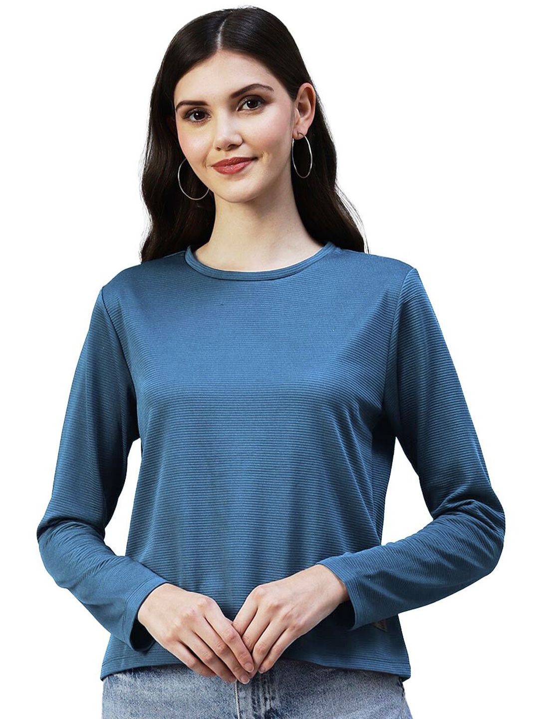 MYO2 MYO2 Women Round Neck Top
