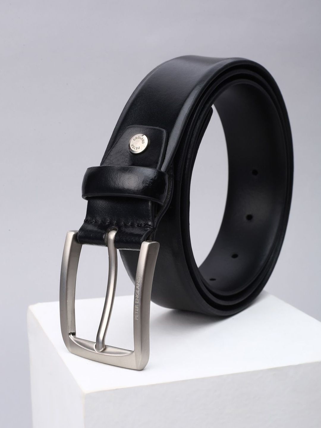 Peter England Men Leather Belt