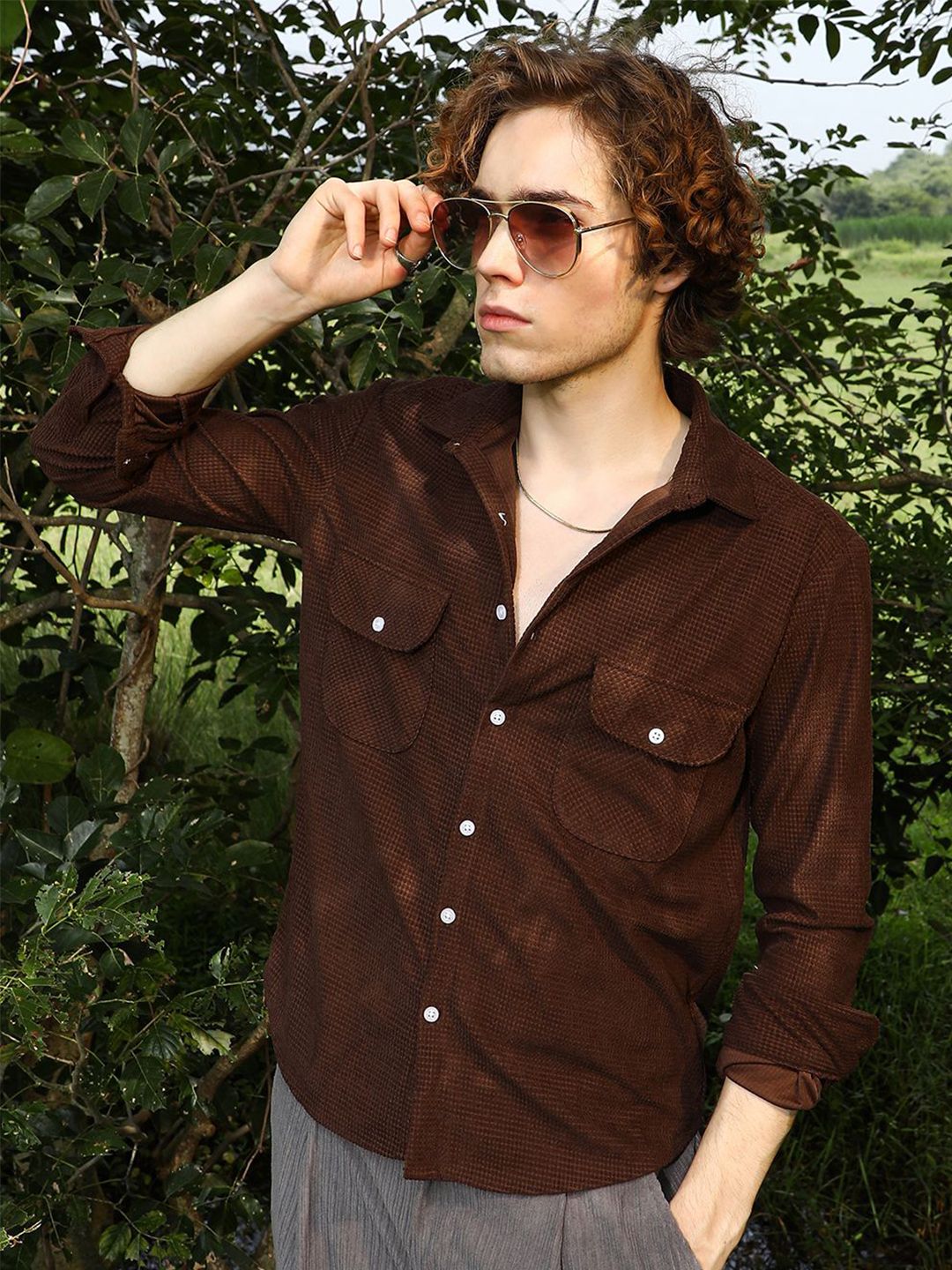 CAHOOT Men Comfort Opaque Casual Shirt