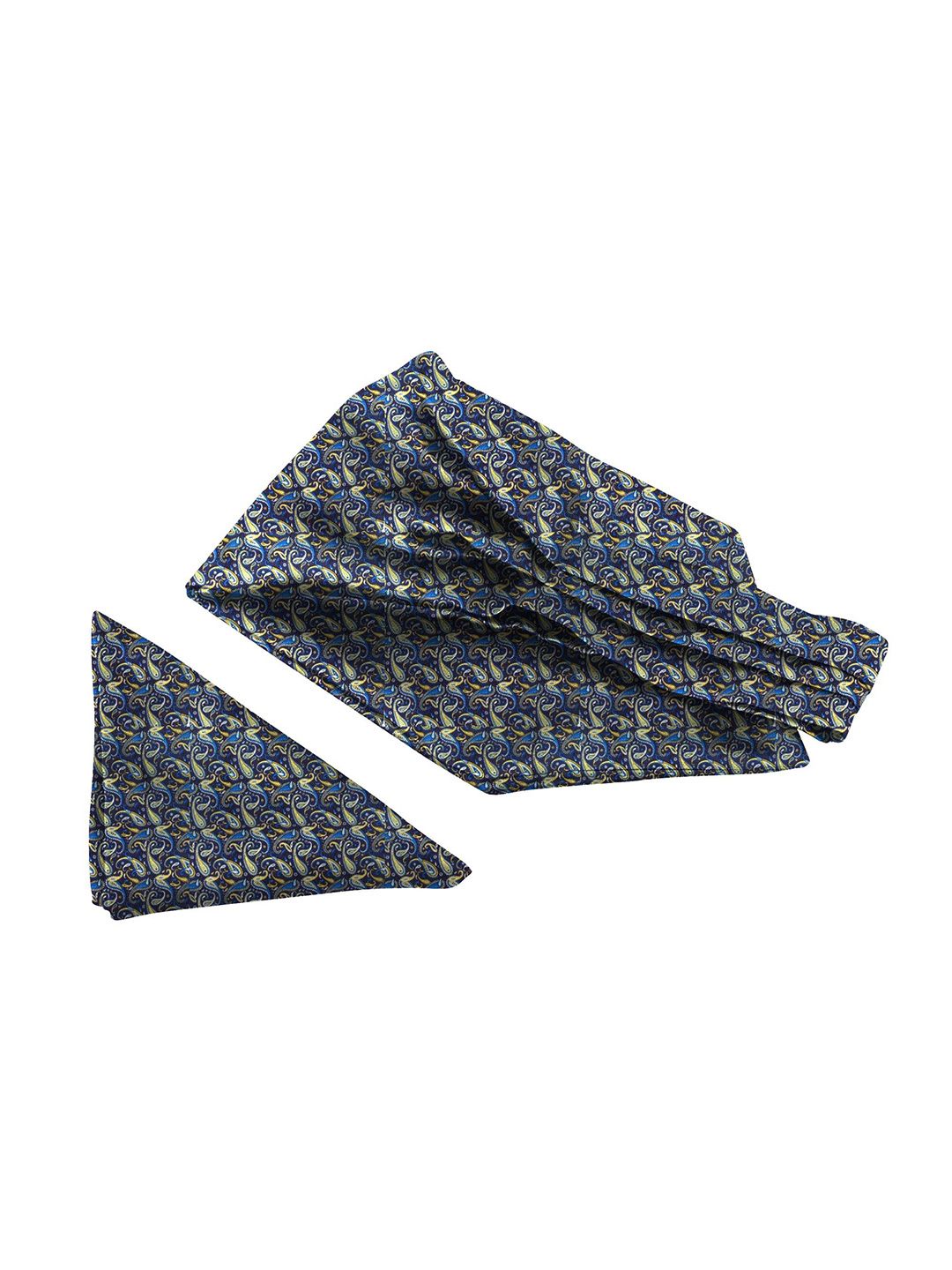 Blacksmith Men Printed Ascot Tie