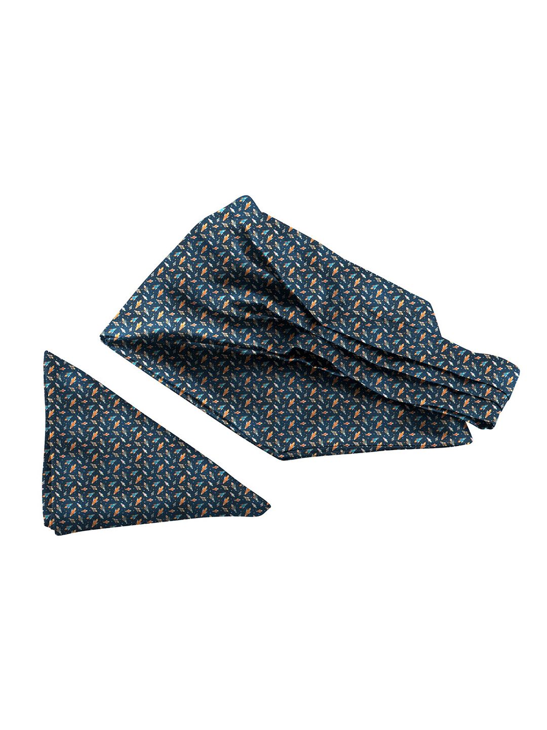 Blacksmith Men Printed Ascot Tie