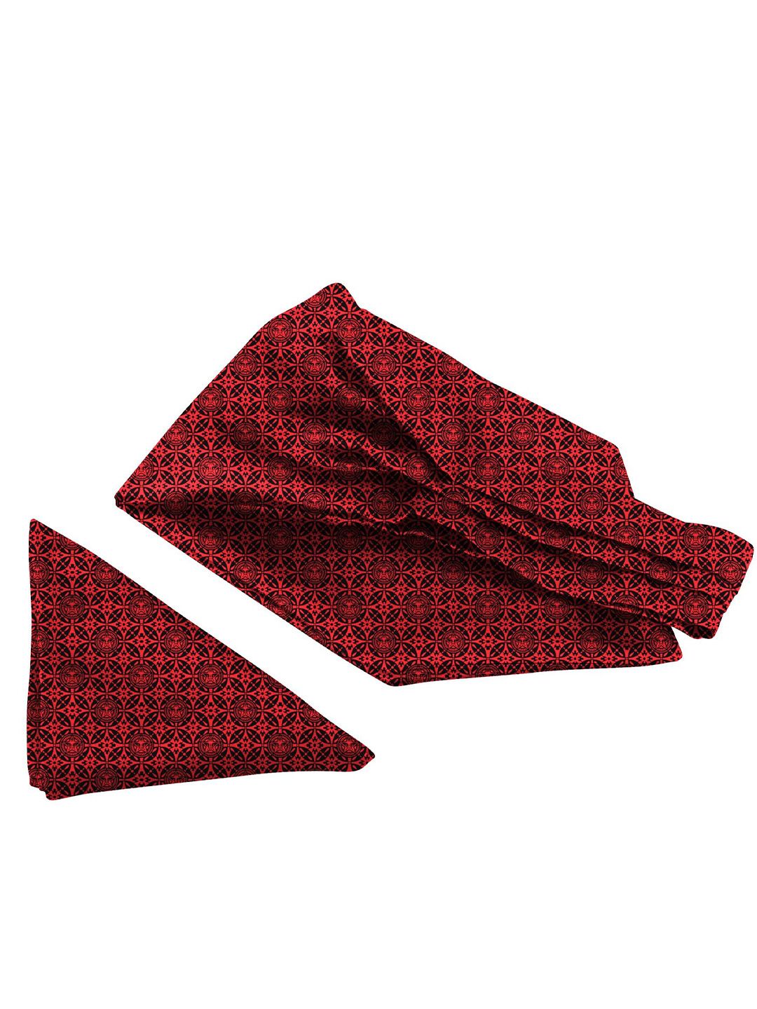 Blacksmith Men Printed Ascot Tie