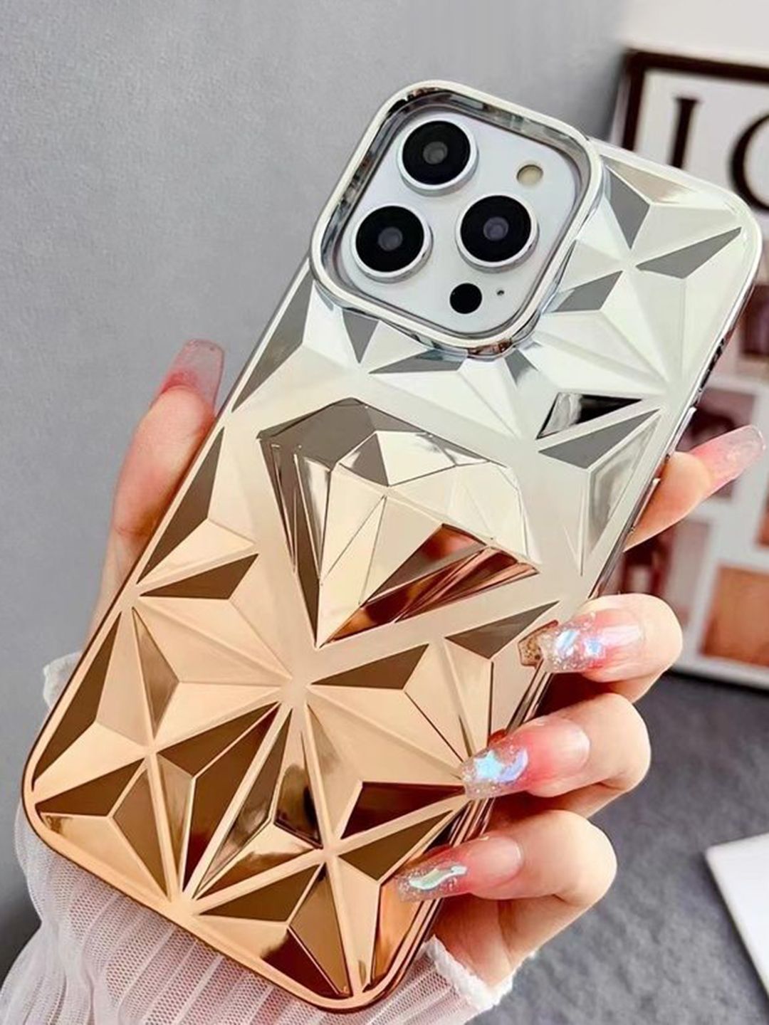 Luxury Kase Conversational Printed iPhone 15 Pro Max Back Case Mobile Accessories