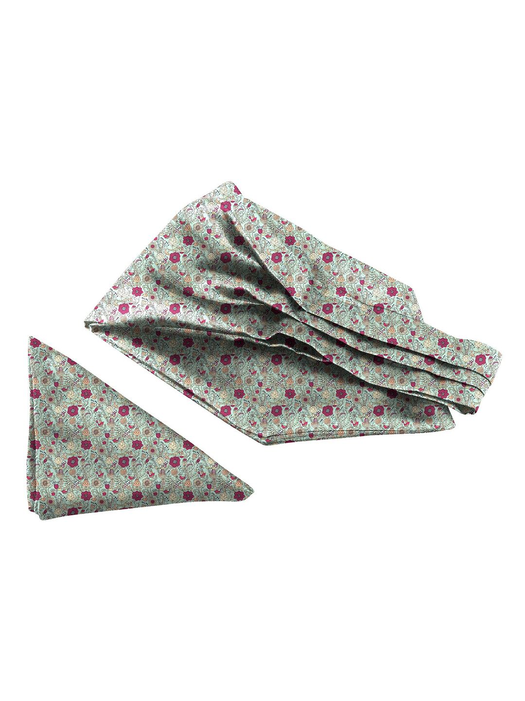 Blacksmith Men Printed Ascot Tie