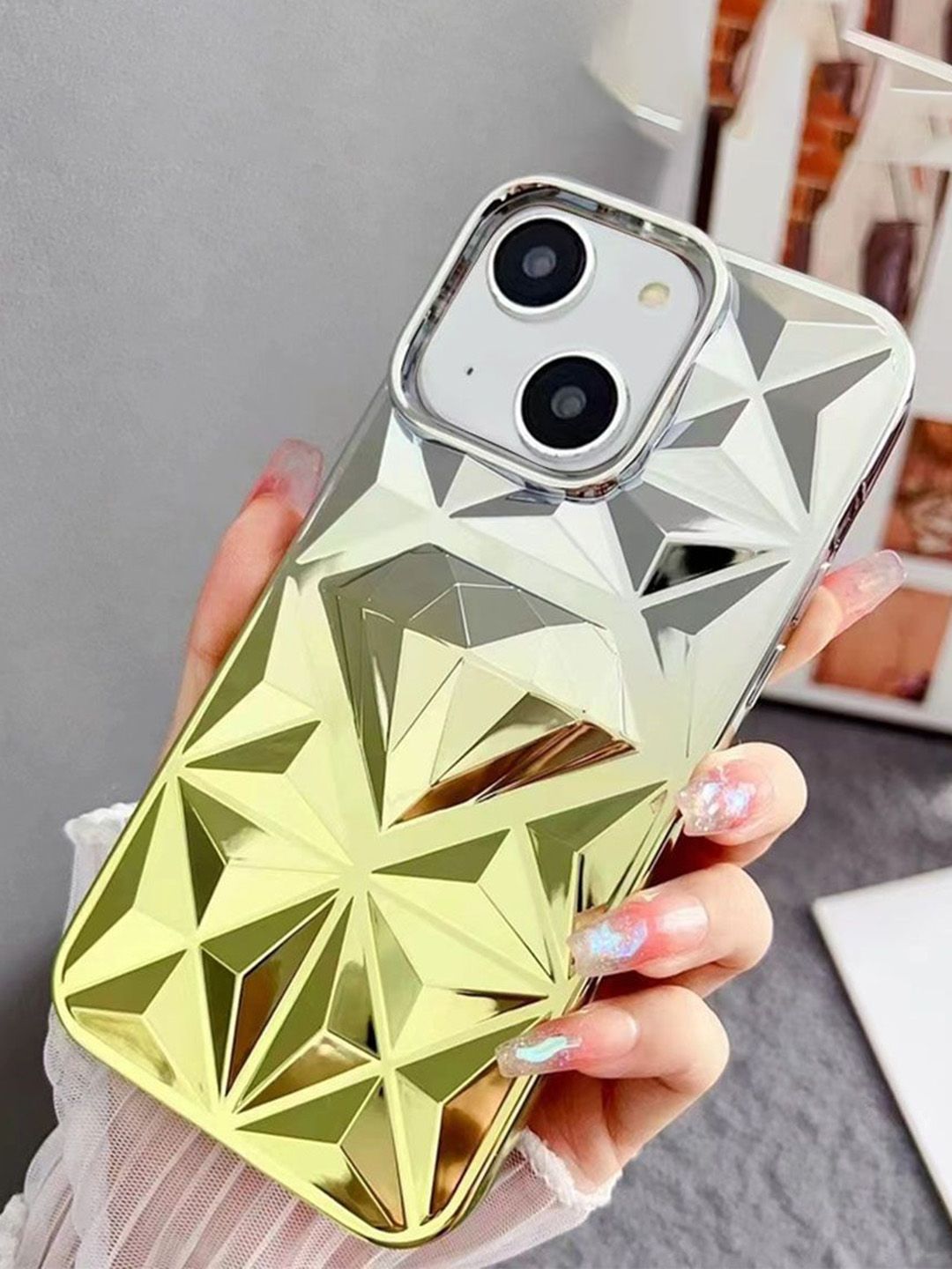 Luxury Kase Conversational Printed iPhone 15 Back Case Mobile Accessories